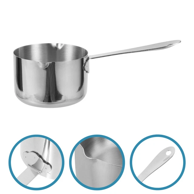 Pentola Scalda Burro In Acciaio Inossidabile - 450ml, Per Sciogliere Cioccolato E Latte - Foto 2