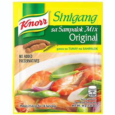 Knorr Sinigang sa Sampalok Mix Originale 40g IN VENDITA! BBE 02/GIUGNO/2023