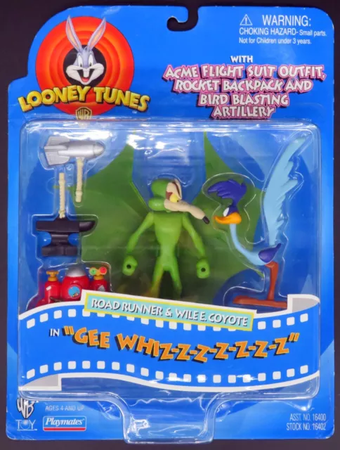 1997 LOONEY TUNES Road Runner & Wile E. Coyote Acme Flight Suit, Rocket