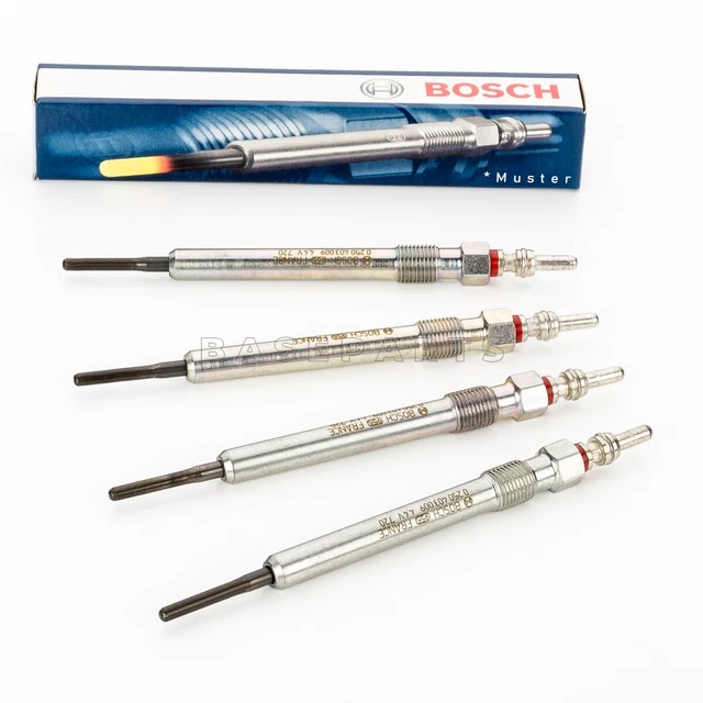 4x Glühkerzen Original Bosch 0250402002 für BMW 1er E87 6er E63 E64 7er E65 E66