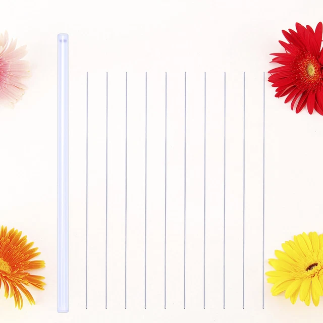 10 piezas Collar de pulsera con aguja de tejer hilo para coser agujas para ojos grandes