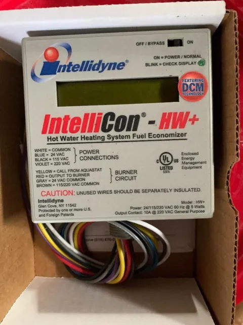 Intellicon HW+ Hot Water Heating System Fuel Economizer NEW (Control only)