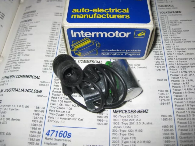 Nuovo Condensatore Accensione Bosch - Ford Fiesta Mk1 & Sport (1976-78)