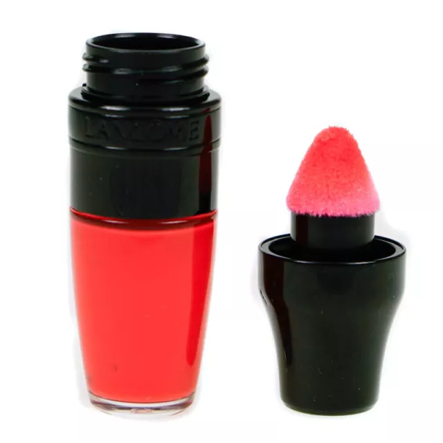 Lancome Red Lip Gloss Öl saftiger Shaker 166 Walk The Lime - beschädigte Box