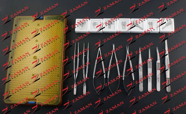 Kit D'instruments Microchirurgie Dentaire Vétérinaire - Neuf, Beaden/Medspo