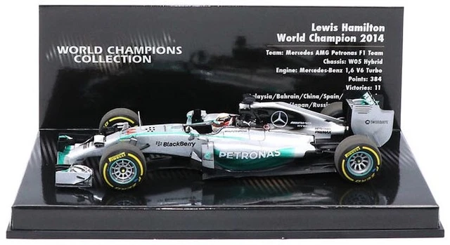 Mercedes AMG Petronas W05 Lewis Hamilton #44 Australian GP 2014 1/43 Minichamps