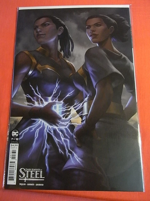 DARK KNIGHTS of STEEL #7 - Cover B by Ejikure (2021 DC)