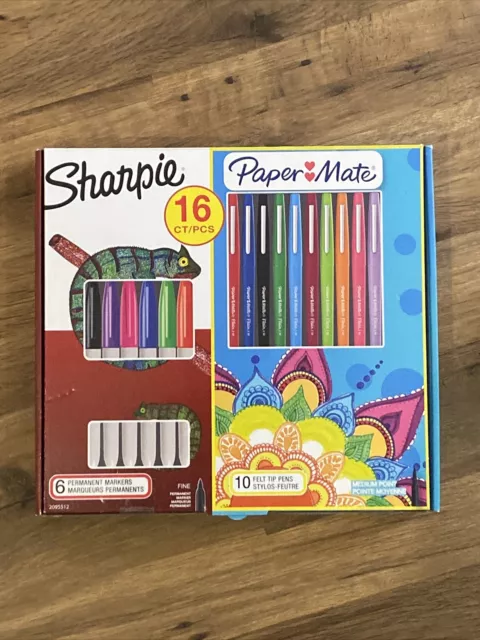 Sharpie Expo Elmer's Paper Mate 40 Count School Office Supply Set Kit NEW  SEALED