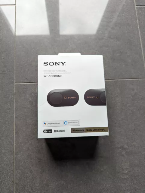 Sony WF-1000XM3 Bluetooth Kopfhörer - kaum benutzt - wie Neu!