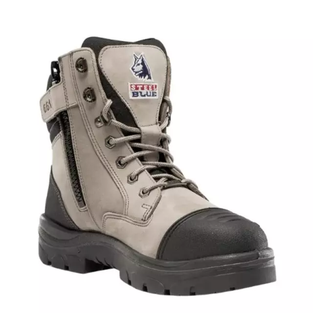 Steel Blue SOUTHERN CROSS ZIP S3 slate nubuck steel toe/midsole safety work boot