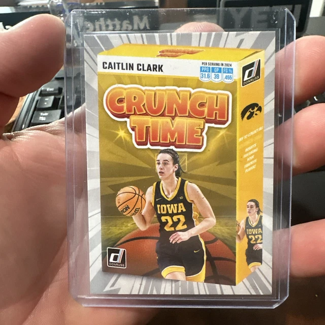 CAITLIN CLARK 2024 Panini Caitlin Clark Collection Donruss Crunch Time