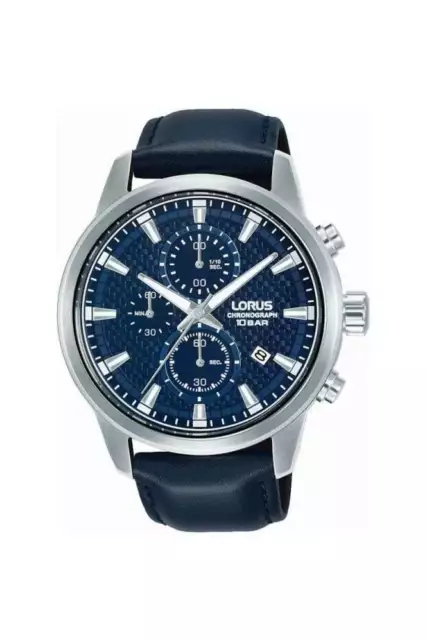 Lorus Hommes Chronographe SPORTS Montre 44mm Eau Résistant RM337HX9