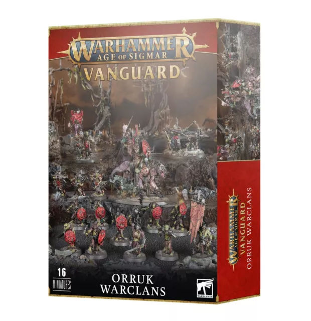 Games Workshop Warhammer Age of Sigmar Orruk Warclans Vanguard - New