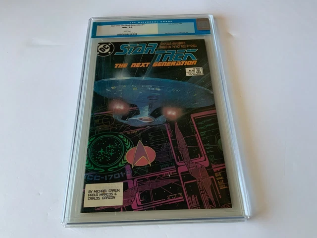 Star Trek The Next Generation 1 Cgc 9.6 White Old Style Label Dc Comics 1988