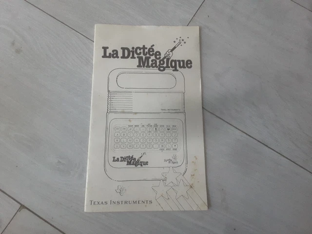 Texas Instruments FRENCH Speak & Spell La Dictee Magique | Reverb