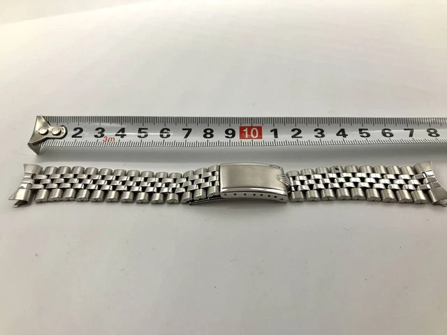 ROLEX BRACCIALE GIUBILEO con Corona Pop Out Step 6251H Larghezza di Montaggio 20mm EUR 1.009 38 PicClick IT