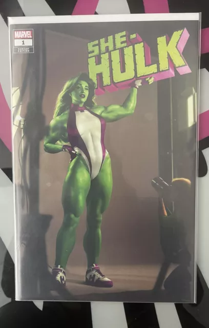 SHE-HULK #1 (Rahzzah  616 Exclusive Trade Dress Variant LTD 3000)