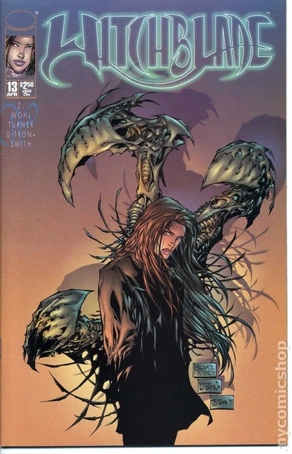 Witchblade #13 VG 1997 Stock Image Low Grade