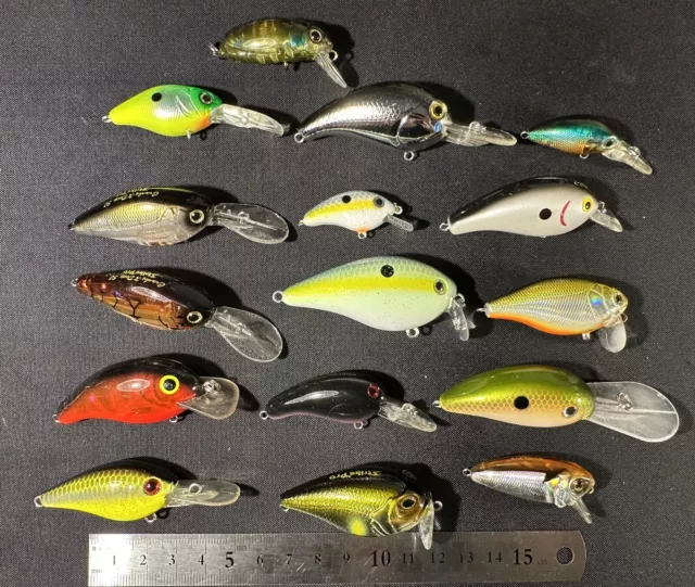 Crankbait Lot (NO HOOKS) Crankbait Lot (NO HOOKS)