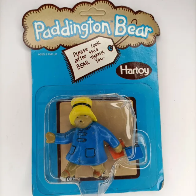 New Vintage 1982-84 Paddington Bear Rollerskates Pb04 Collectible Eden Hartoy