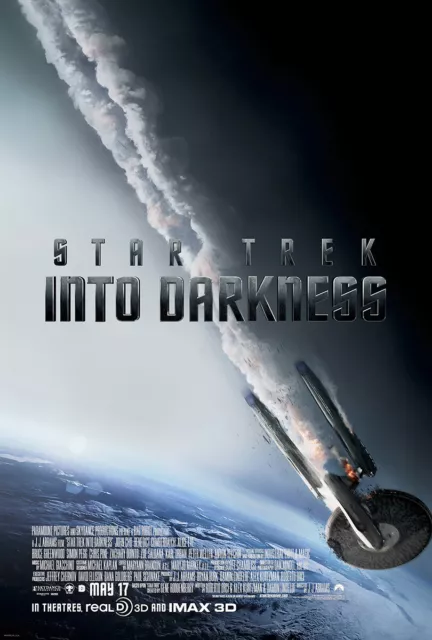 STAR TREK INTO DARKNESS ONE SHEET MOVIE POSTER (61x91cm) FILM PICTURE PRINT ART