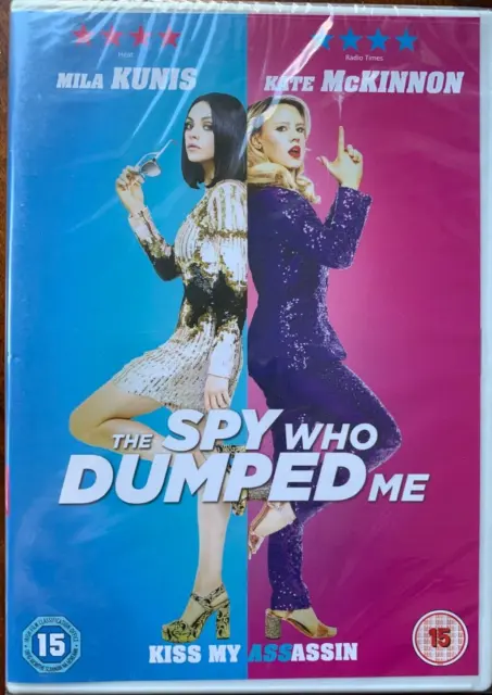 The Spy Who Dumped Me DVD 2018 Action Film Comédie Largeur / Mila Kunis Bnib