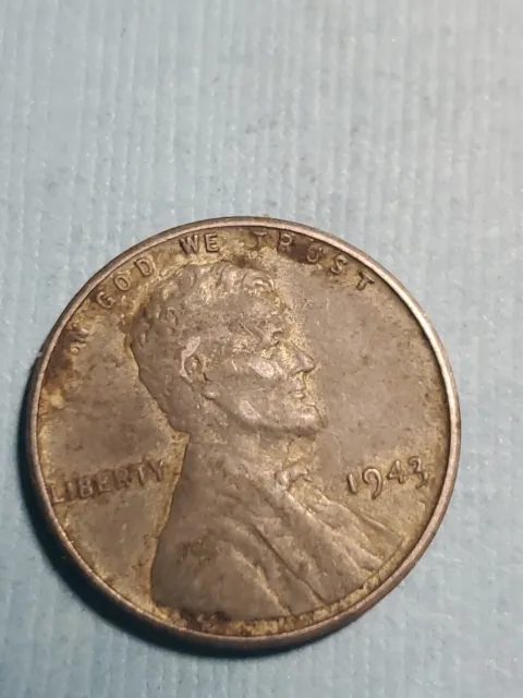 1943 steel wheat penny no mint mark