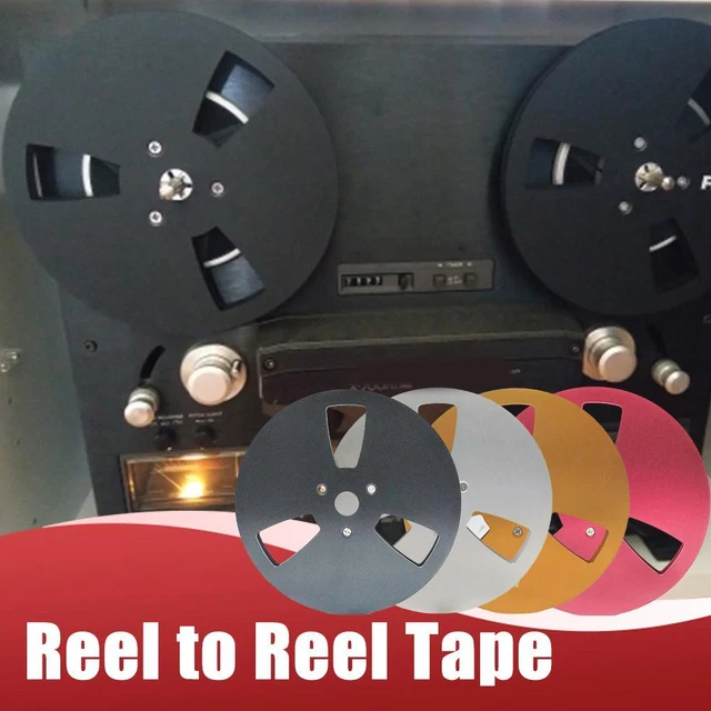 Metal Reel 7" Reel to Reel Tape Reel Recording Tape Plate US 7 Empty Z9P4