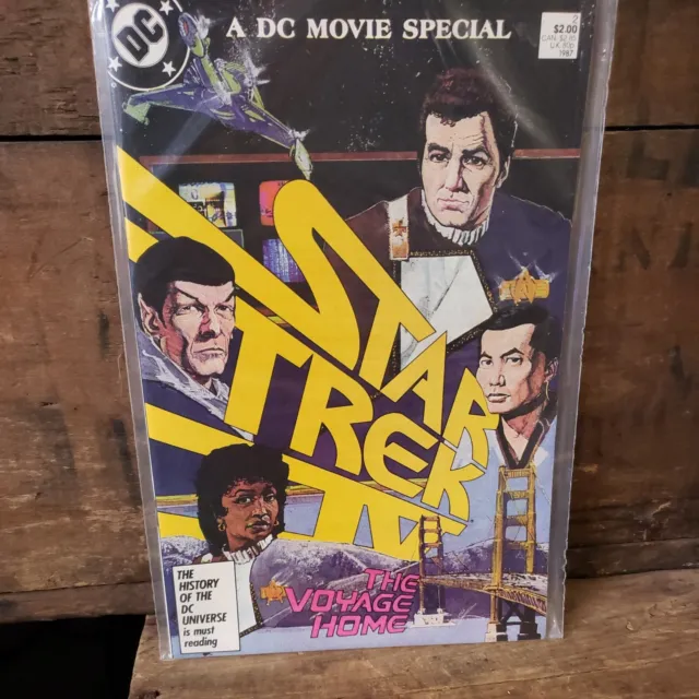 STAR TREK IV: The Voyage Home, DC Comics 1986 NOT BOARDED