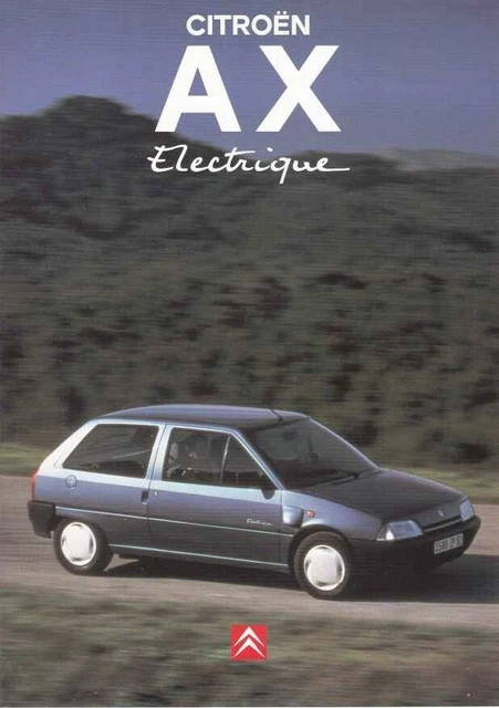 Brochure Citroën ZX 1995 - Édition Belgique Avec Caractéristiques Techniques