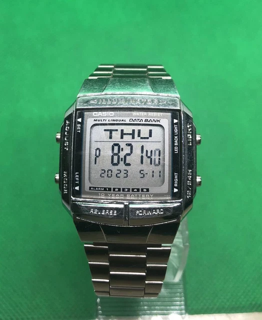 vintage brand new battery CASIO DB 360 with instructions Data Bank