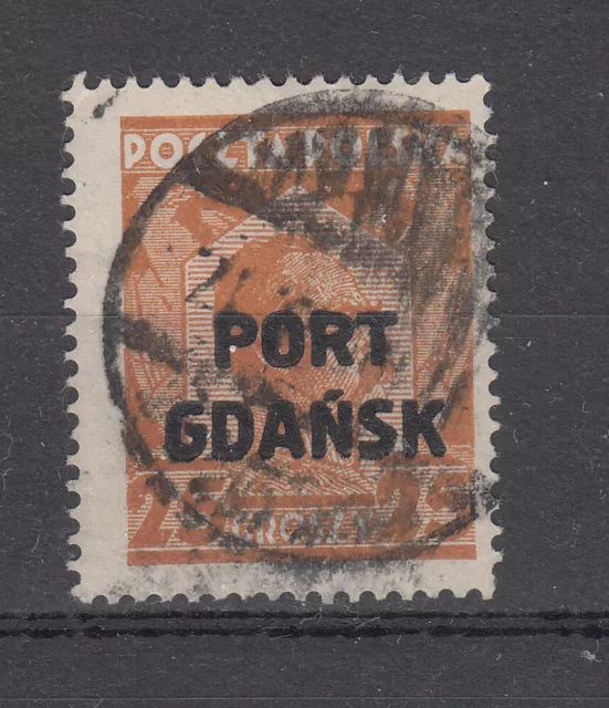 Hafen v.Danzig"Port Gdansk"Mi.19B lebhaftbraunorange gest.GDANSK  (2166)