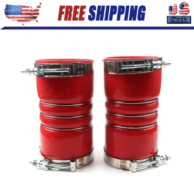Charge Air Cooler Hump Hose 4" X 8" For Freightliner, Peterbilt & Kenworth Trucks