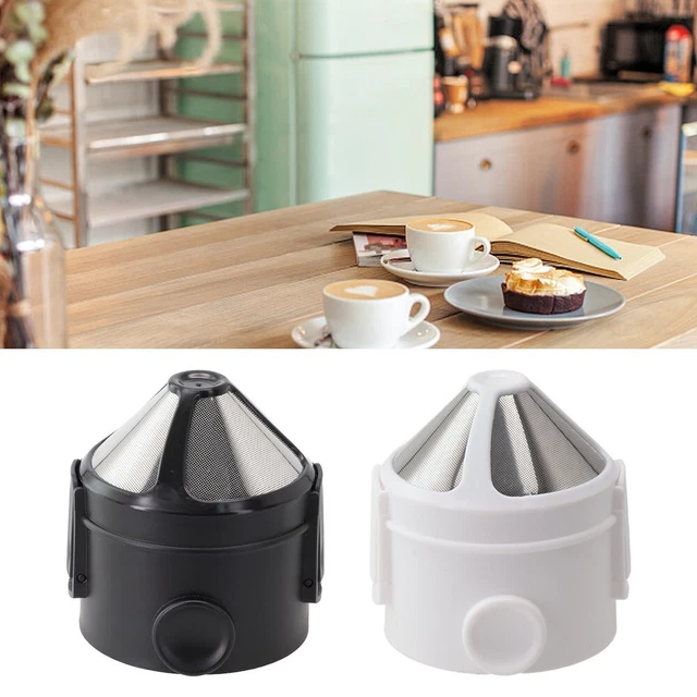 Filtre à Café Réutilisable En Acier Inoxydable - Taille 4, Compatible Avec La Plupart Des Cafetières Goutte à Goutte - Écologique Et économique
