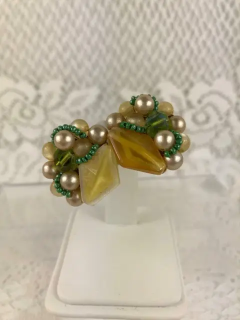 Louis Feraud - Authenticated Earrings - Plastic Green for Women, Very Good Condition