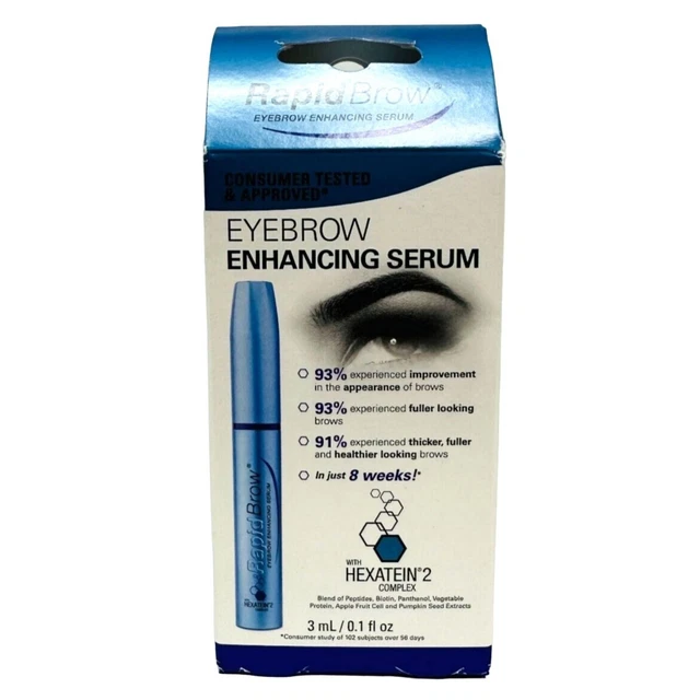 Suero mejorador de cejas RapidBrow - 3 ml 0,1 fl oz