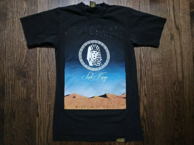 Last Kings Pharoah Wisdom is Gold Shirt Size M Made in USA