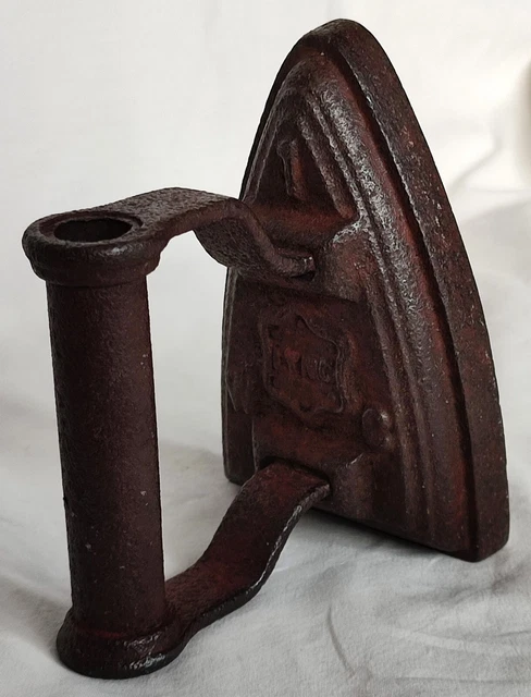 Antique Small Flat Iron-W.C. Lyng No.1-Door Stop or Porter