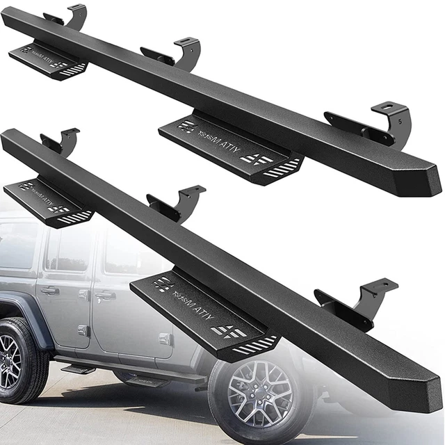 RUNNING BOARDS FOR 20182023 2024 Jeep Wrangler JL 4 Door Drop Side