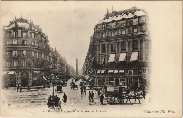 CPA PARIS 1e Perspective de la rue de la Paix (997390)
