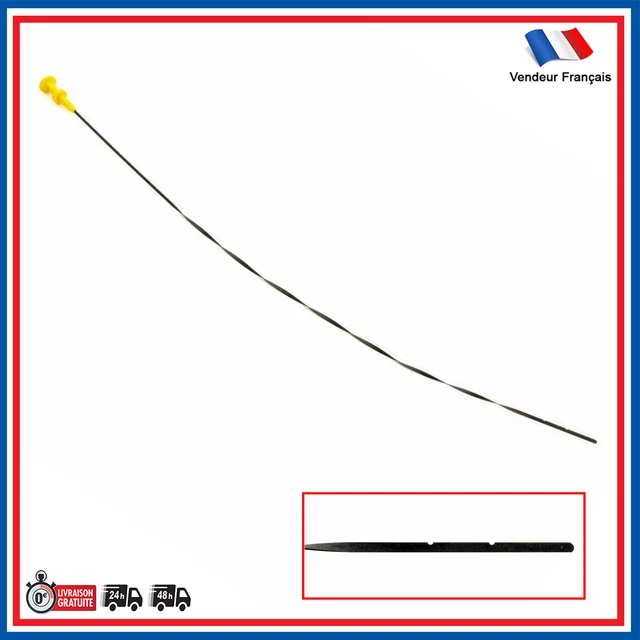 JAUGE HUILE 620 Mm Pour Peugeot 205 309 Citroen Bx Zx Gti