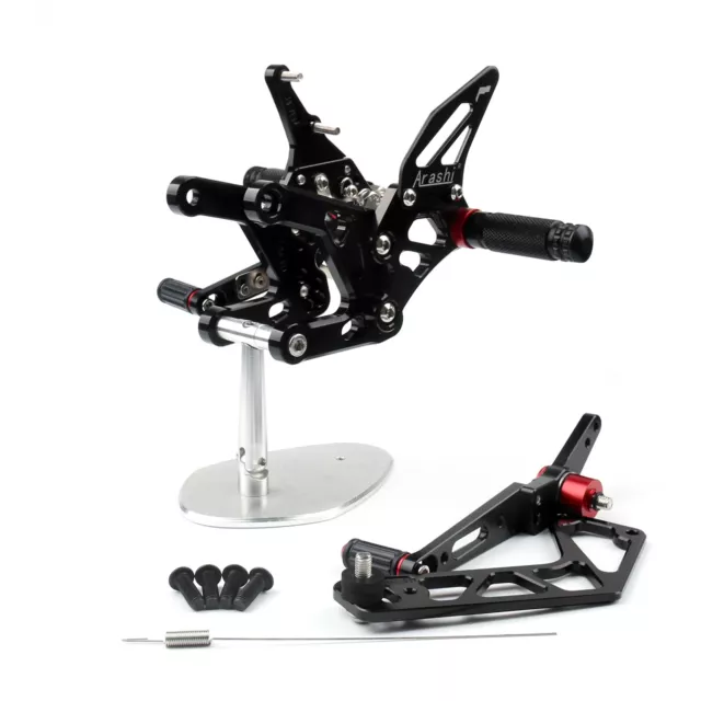 CNC Racing Footrest Rearsets Rear Set Foot pegs For Yamaha YZF R1 2015 S3