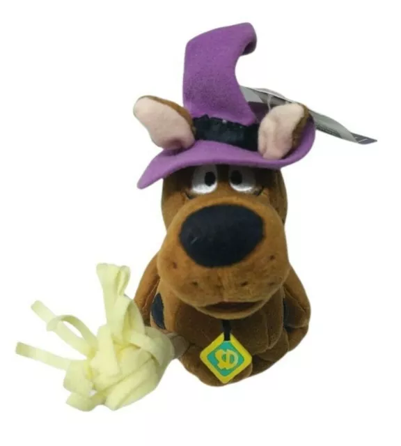 1999 Warner Brothers SCOOBY-DOO WITCH 9" BEAN BAG PLUSH, with original tags