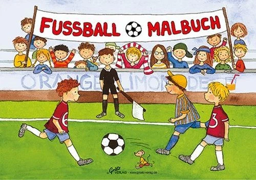 Tolles*Fußball* Malbuch*Malblock** DIN A5