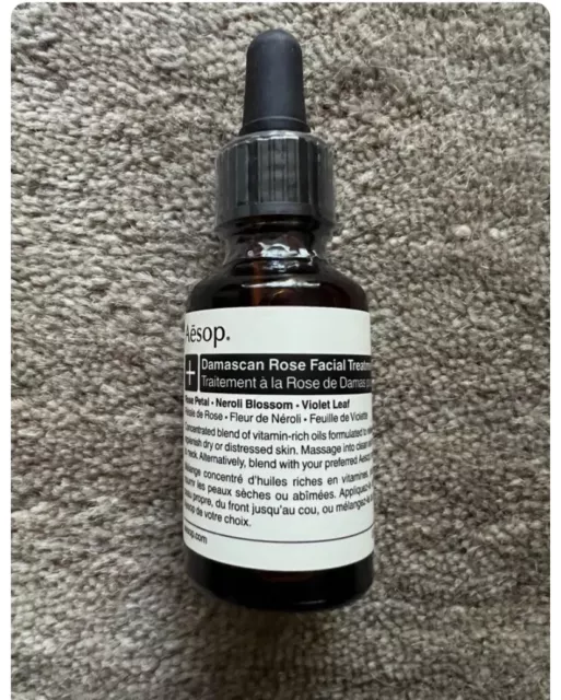 Aesop Damascan Rose Facial Treatment - New - Mfgr Sealed