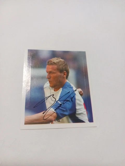 Panini Sticker signiert Benjamin Lauth Hamburger SV NEU