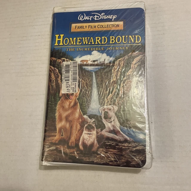 WALT DISNEY HOMEWARD Bound The Incredible Journey (VHS) Family Film ...