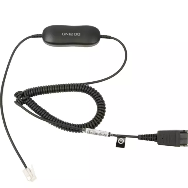 PC-Headset 88011-99 Jabra Smart Cord Kopfhörerkabel Schnelltrennung RJ-10