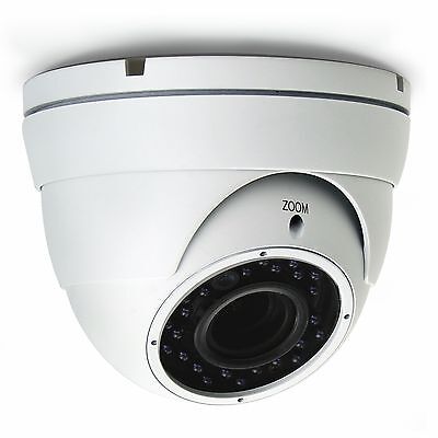 AVTECH Telecamera CCTV Videocamera HD-TVI 1080P HDTVI LENTE In perfatta condizione Bullet DG205 HD BIANCO 