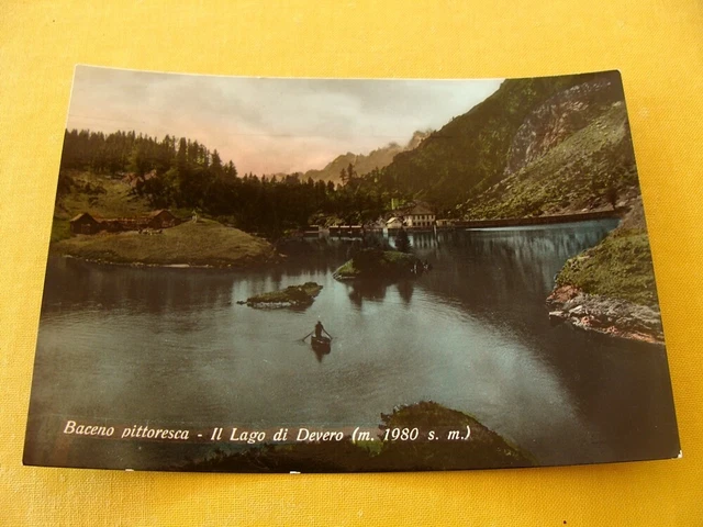(FG.A46) BACENO - IL LAGO DI DEVERO, Diga di Codelago (foto Curti)